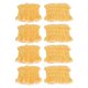 thumbnail image 2 of 4 Pairs Wrist Spa Washband Face Washing Microfiber Wristbands Absorbent Wrist Wash Towel Band for Women Girls Yellow, 2 of 5