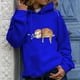 thumbnail image 1 of Pntutb invierno mujer Casual manga larga tops señoras estampado pulóver sudadera blusa Pntutb Pntutb-3198, 1 of 6