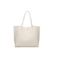 thumbnail image 4 of Dreubea Bolso de hombro de piel sintética suave para mujer, bolso de mano con borlas de gran capacidad, 4 of 5