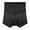 Black, variant on Ladies Tucking & Lifting Shaping Panties Lace Medium High Waist Breathable Panties Athletic Underwear Women Thong XXXL