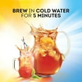 thumbnail image 4 of Lipton Cold Brew FEV6&nbsp;Iced Tea Bags, Family Size Zero Calories, Easy-To-Make with no boiling needed, 132 Total Tea Bags (22ct - Pack of 6), 4 of 4