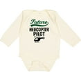 thumbnail image 3 of Inktastic Future Helicopter Pilot Boys or Girls Long Sleeve Baby Bodysuit, 3 of 5