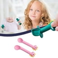 thumbnail image 1 of 2Pcs Baby Silicone Spoon Fork Set Baby Feeding Training Spoon and Fork for Baby, 1 of 3
