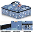 thumbnail image 2 of Iauyy Casserole Carrier for Hot Food Insulated Casserole Travel Carry Bag with Lid Food Warmer Bag for Party/Picnic,Ski Boards, 2 of 7