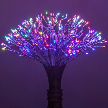 Silver Lighted Branches Wintergreen Lighting Starburst Lighted Branches, 24