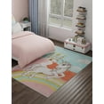 thumbnail image 6 of Unique Loom Whimsy Kids Collection Area Rug - Jolly Unicorn (7' 10" x 10' Rectangle Multi/Black) Perfect For Kids Bed Room/Nursery Room/Living Room/Class Room/Play Room, 6 of 6