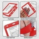 thumbnail image 4 of Protectores De Tarjetas De Vacunación Portatarjetas De Identificación Transparentes Con Cordones Para Profesores Estudiantes Enfermeras 2 Uds Guardurnaity EL017151-03, 4 of 5