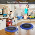 thumbnail image 7 of SereneLife SLSPT365 - Jumping Fun Sports Trampoline, Kids Size, 7 of 7