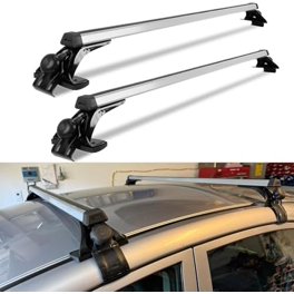 Roof Rack Cross Bars For Jeep Renegade 2015-2021 - 200 Lb Load Capacity, Aerodynamic, Easy Install