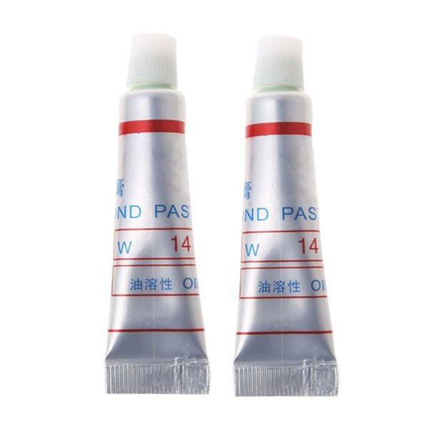 2Pcsdiamond Abrasive Paste 320-10000Grit Glass Metal Grinding Lapping Paste Oily