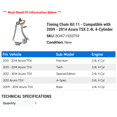 thumbnail image 2 of Timing Chain Kit 11 - Compatible with 2009 - 2014 Acura TSX 2.4L 4-Cylinder 2010 2011 2012 2013, 2 of 2