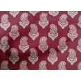 thumbnail image 5 of oneOone Cotton Poplin Red Fabric Block Sewing Material Print Fabric By The Yard 42 Inch Wide, 5 of 5