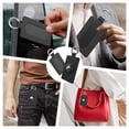 thumbnail image 2 of YUNOVA Silicone Tesla Key Card Holder with AirTag Slot, Dual Card Protective Case with Keychain, Compatible with Tesla Model 3 Y S X Cybertruck & Apple AirTag, 2 of 7
