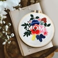 thumbnail image 2 of Kit de bordado para principiantes, con temática del Día de la Madre, juego de manualidades portátil para principiantes Estilo C, 2 of 9