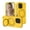 Yellow, variant on for iPhone 16 Pro EVA Case with Aluminum Alloy Magnetic Invisible Ring Stand [Compatible with MagSafe] [Military Drop Protection] Shockproof Anti-Slip Scratch Resistant Cover, Yellow