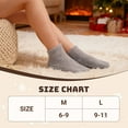 thumbnail image 3 of Fuzzy Socks for Women, PUTUO Gripper Socks, Cozy Fluffy Non Slip Socks, Soft Winter Warm Socks for Women, 5 Pairs, 3 of 7
