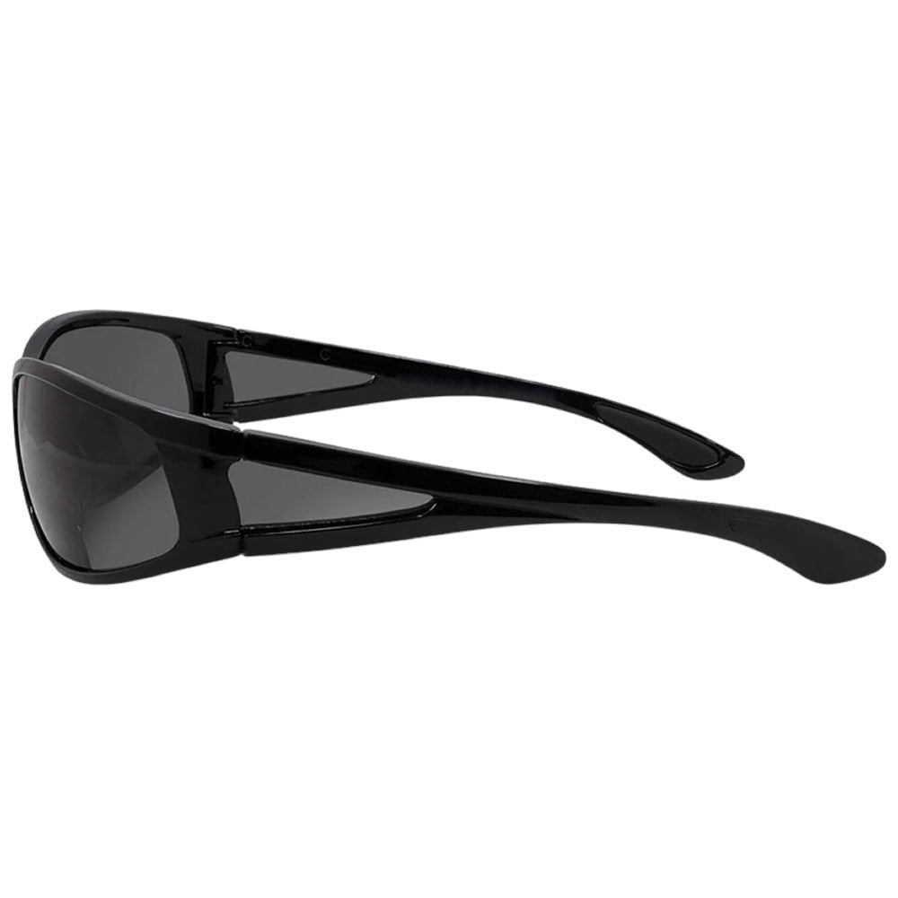 2 Pair of Bifocal Sport Wrap Reading Sunglasses with Side Shield Lens - Gloss/Matte - 2.5