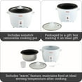 thumbnail image 4 of IMUSA 5 Cup Rice Cooker White, 4 of 7