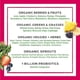 thumbnail image 4 of Supplement Orgain Orgain Organic Greens Powder 280 g - Sabor a bayas, 4 of 7
