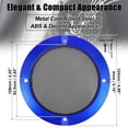 thumbnail image 4 of Unique Bargains 2pcs 4'' Vehicle Audio Speaker Cover Mesh Subwoofer Horn Guard Decorative Circle Grille Protector Blue, 4 of 7