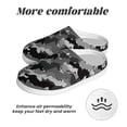 thumbnail image 6 of Fotbe Horse Silhouette Pattern Women's Fuzzy Curly Fur Memory Foam Loafer Slippers Indoor Outdoor Slippers Winter Home Shoes-37/38, 6 of 7