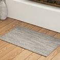 thumbnail image 2 of Mainstays Space Dyed Gray 17"x30" Indoor Area Rug, 2 of 7
