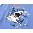 thumbnail image 3 of Beezizac 2-Piece Pajamas For Big Boys Blue & Gray Shark Cool Long Sleeve Soft Kid PJ Set Size 12, 3 of 7