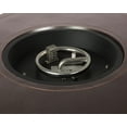 thumbnail image 4 of Fire Sense Perissa Basketweave Firepit Table Multifunctional with Fire Bowl Lid, Bronze Finish 44", 4 of 14