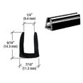 thumbnail image 2 of CRL AV816 Rubber Glazing Channel for 1/4" Material - 9/16" Height, 2 of 4