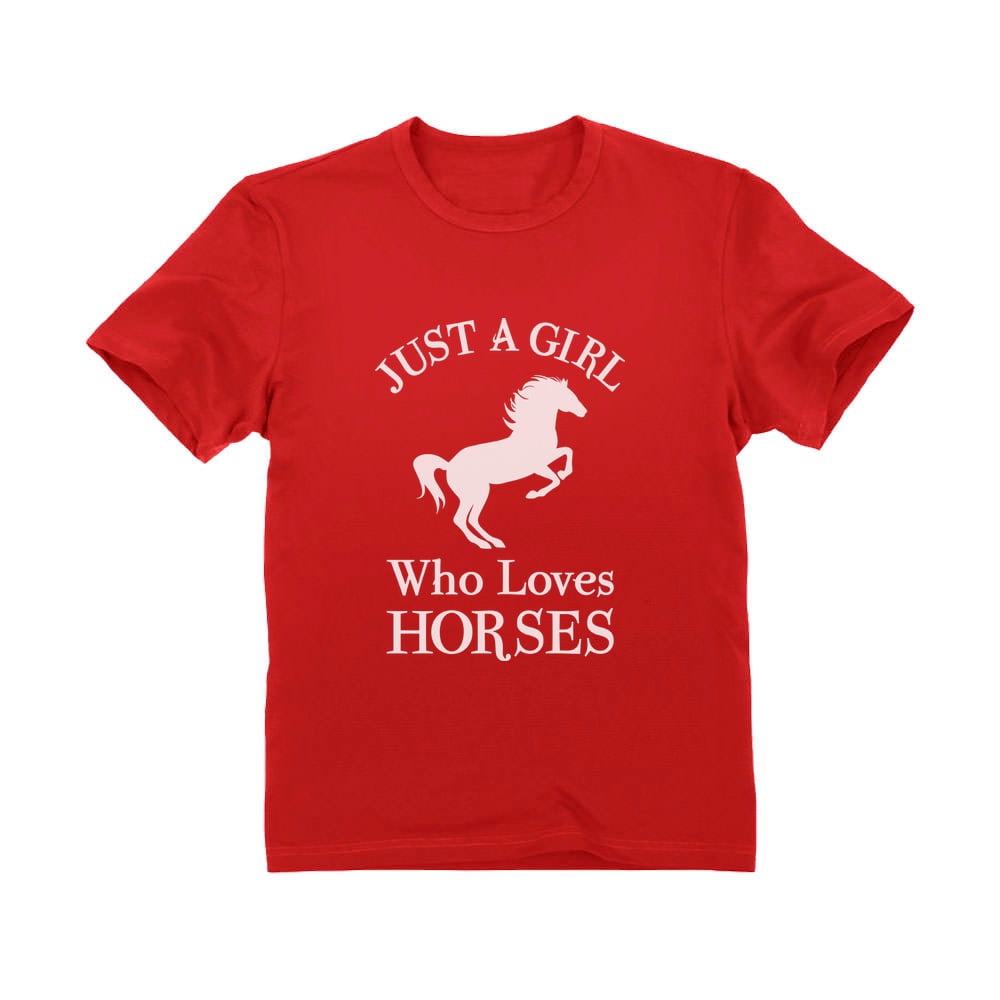 Horse Shirt Just A Girl Who Loves Horses T-Shirt