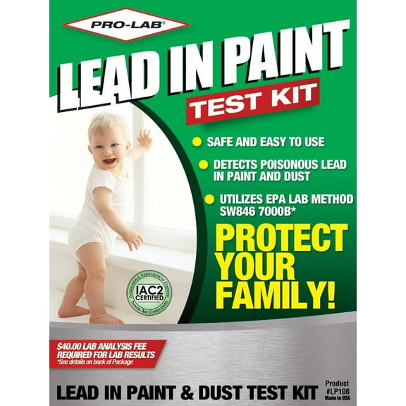 PRO-LAB Lead Paint and Dust Test Kit