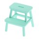 thumbnail image 1 of Silla de paso para casa de muñecas a escala 1:12, accesorio decorativo pintado a mano, mini silla hecha a mano Verde, 1 of 9