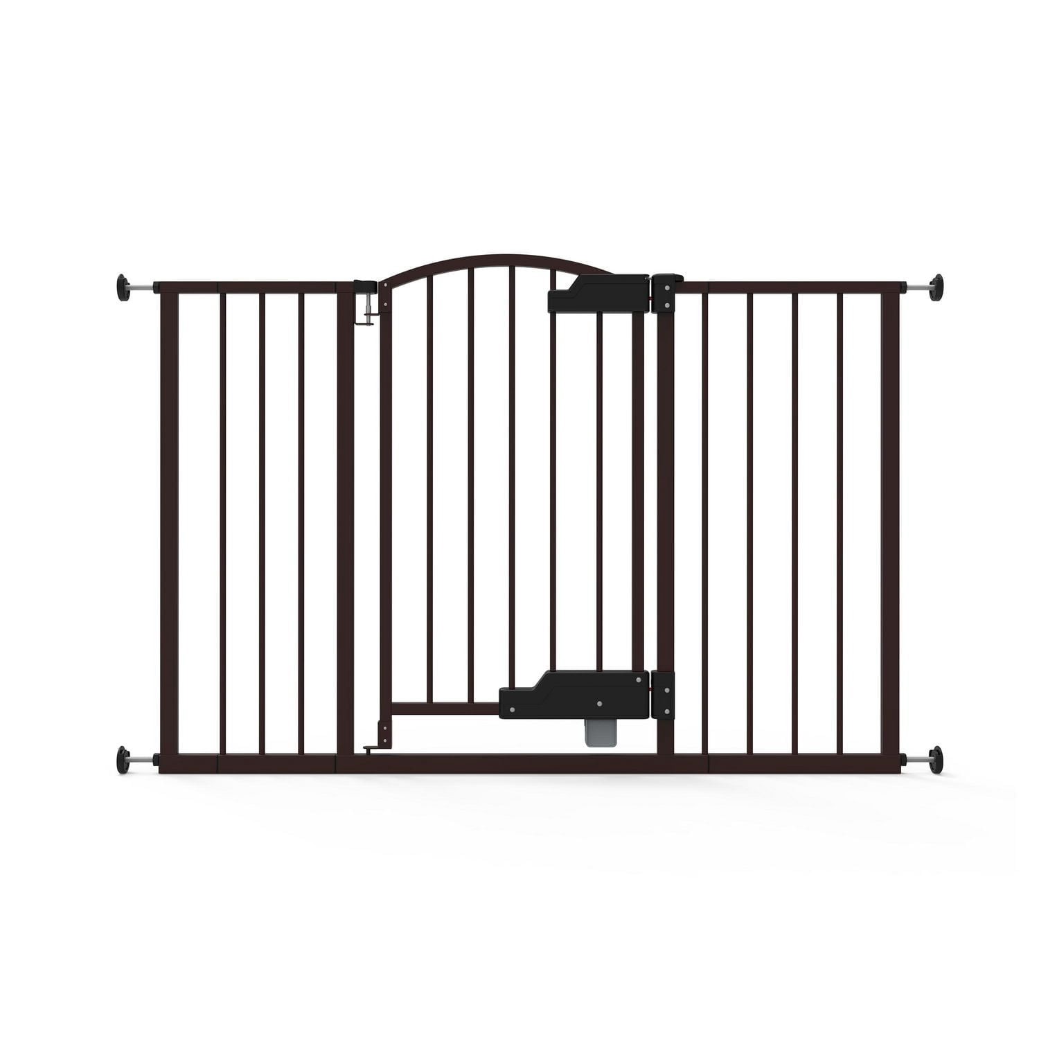 Summer by Ingenuity The Thruway 52W Series with Glide Open Baby & Pet Safety Gate - Espresso