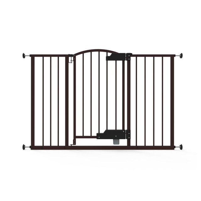 Summer by Ingenuity The Thruway 52W Series with Glide Open Baby & Pet Safety Gate - Espresso