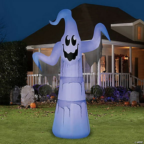 Gemmy SS225140G Blow Up Inflatable Floating Ghost Inflatable Outdoor Yard Decoration