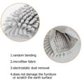 thumbnail image 5 of CLEANHOME 69'' Extendable Bending Duster, Microfiber Washable Head for Ceiling Fans, Cars & Furniture, Gray, 1-Pack, 5 of 7