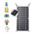 thumbnail image 4 of Panel solar de 6W 5V con puerto USB 2PCS Célula solar de silicio monocristalino de mosquetón para ac CACAGOO Cargador, 4 of 7