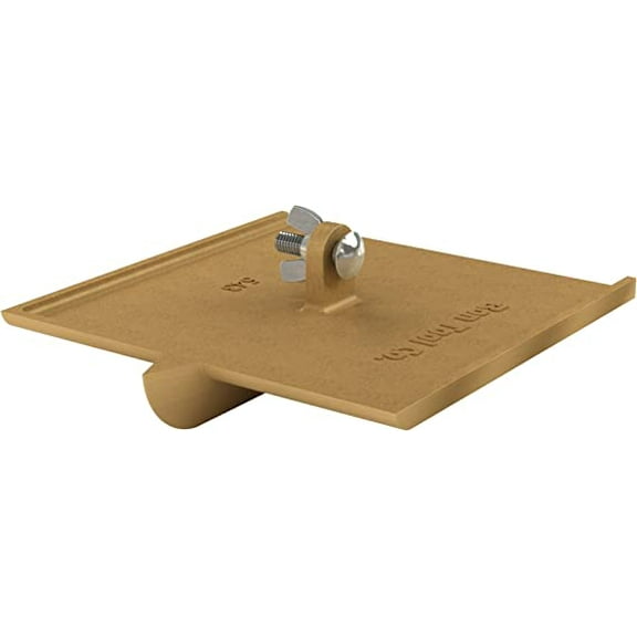 WIDE BRONZE WALKING GROOVER - 8" x 8" BIT 1" x 3/8"