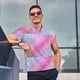 thumbnail image 4 of Fotbe Fun Rainbow Camiseta Polo de Golf para Hombre con Estampado – Camisa Deportiva Transpirable con Cuello Abotonado-Large, 4 of 6