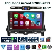 iSpchen Car Stereo Radio for Honda Accord 8 2008-2013, 10.1" Touchscreen Android 13 Support Carplay Android Auto/High Definition 1080P/Navigation/Bluetooth/SWC/Camera/Radio/2 32G,Black