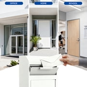 POCHAR Metal Drop Box Locking Cabinet Mailbox Secure Anti-Theft Wall Mounting Kit for Mail Deposit Key Return White