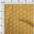 thumbnail image 1 of oneOone Velvet Mustard Yellow Fabric Halloween Sewing Fabric By The Yard Printed Diy Clothing Sewing Supplies 58 Inch Wide, 1 of 1