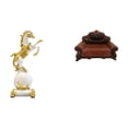 thumbnail image 1 of Estatua de caballo, figura de escritorio, sofá miniatura, muebles de casa de muñecas, adorno de resina adecuado para la oficina, decoración del hogar,, 1 of 8