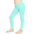 thumbnail image 2 of Stretch Is Comfort Girl's Pack of 3 Oh so Soft Footless Leggings | Child Size 4-14, 2 of 6