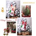 thumbnail image 5 of Medias de Navidad, Medias de Navidad colgantes, Medias decorativas de Navidad, Juego de 4 Bolsas de regalo de Navidad grandes, para decoración navideña Chimenea Árbol Saco de dulces JAMW Sencillez, 5 of 5