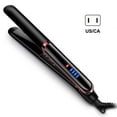 thumbnail image 1 of EASTIN Hair Iron Straightener Curler Non Stick Non Static Anion Tool Non Stick Non Static Anion Tool Black, 1 of 6