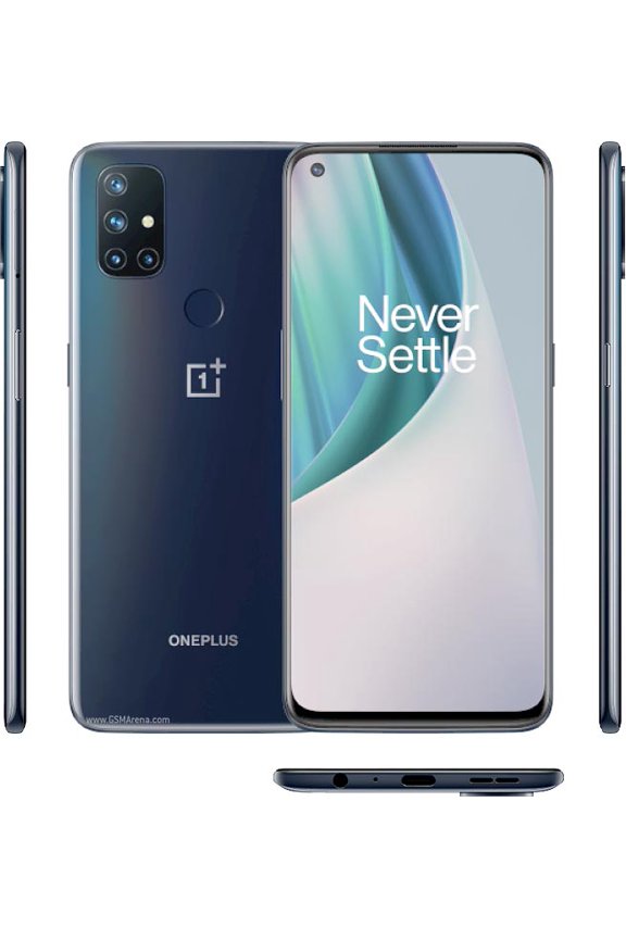 Pre-Owned OnePlus Nord N10 5G 128GB BE2028 GSM Unlocked 6.49" 6GB RAM Smartphone - Midnight Ice