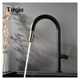 thumbnail image 7 of Pull Out Kitchen Faucet Newly Arrived Rose gold and Black Sink Mixer Tap 360 degree rotation kitchen mixer taps Kitchen Tap, 7 of 7