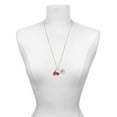 thumbnail image 3 of Delight Jewelry Silvertone Alligator - Red Heart Nurse Strong Zoe Necklace, 3 of 4