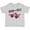 AC-Heather Grey, variant on Born to Race Pink Race Car Boys or Girls Toddler T-Shirt
